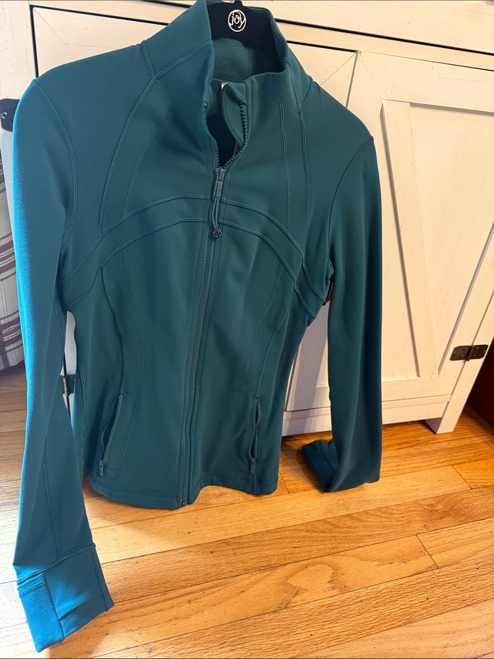 lululemon athletica Teal Zip-Up Utility Jacket